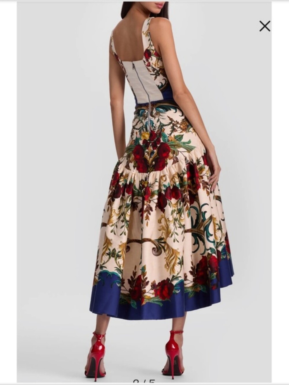Alice + Olivia Gilded Rose Dress - Picture 4 of 8